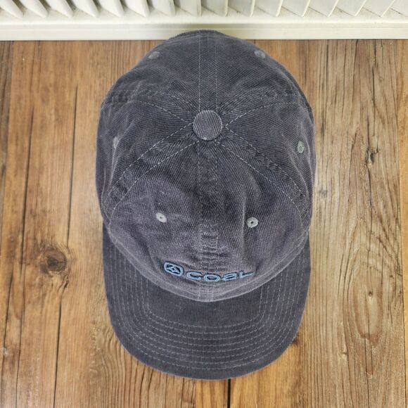 Coal The Hauler Low Cord Corduroy Snapback Hat Cap Charcoal Gray Seattle Outdoor - Picture 7 of 10